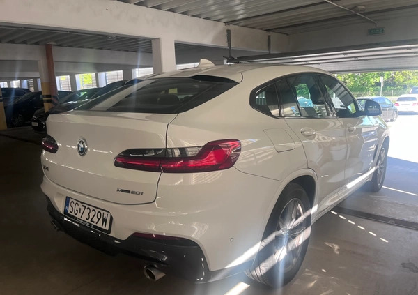 BMW X4 cena 189420 przebieg: 87560, rok produkcji 2019 z Szczucin małe 154